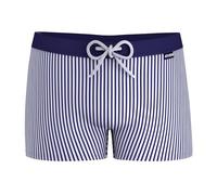 Athena - Boxer de Bain Homme - Summer Camp - Motif Rayures All Over - Ceinture Contrastée