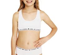 Athena - Brassière Fille Coton Ultra Doux Girl by - Taille : 16 Ans - Couleur : Blanc