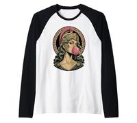 Athena Bubblegum Grecque Déesse Guerrière Grèce Mythologie Manche Raglan