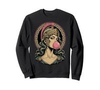 Athena Bubblegum Grecque Déesse Guerrière Grèce Mythologie Sweatshirt