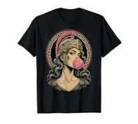 Athena Bubblegum Grecque Déesse Guerrière Grèce Mythologie T-Shirt