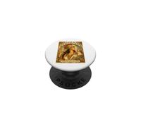 Athéna Déesse de la Sagesse et de la Guerre Mythologie Grecque Art PopSockets PopGrip Adhésif