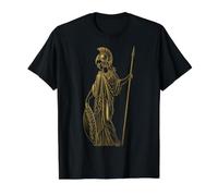 Athéna, déesse Grecque de la Sagesse et des Arts Minerve T-Shirt Graphique avec Valeur