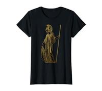 Athéna, déesse Grecque de la Sagesse et des Arts Minerve T-Shirt Graphique avec Valeur