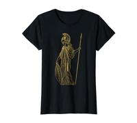 Athéna, déesse Grecque de la Sagesse et des Arts Minerve T-Shirt Graphique avec Valeur