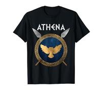 Athéna déesse grecque de la sagesse et du symbole de la T-Shirt