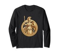 Athéna déesse Grecque guerrière mythologie Grecque Antique Manche Longue