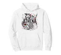 Athéna Déesse Guerrière Grec Ancienne Sparta Owl Sweat à Capuche
