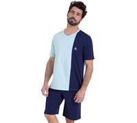Athena Ecopack Construction,Pyjama Court Col V,Nuit Homme