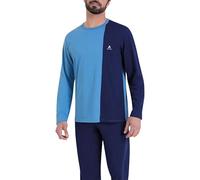 Athena Ecopack Construction,Pyjama Long Col O,Nuit Homme