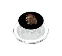 Athena en Armure et sa Chouette mythologie Grecque Fantaisie PopSockets PopGrip pour MagSafe