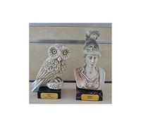 Athena Ensemble de sculpture de chouette Artefacts