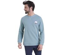 Athena - Ensemble Pyjama Long Homme, Homewear- Jersey 100% Coton Respirant - T-Shirt Manches Longues + Pantalon Jogging - Label Oeko-TEX® Standard 100