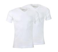 Athena Duo Choc L243 Maillot de Corps, Blanc, X-Large (Taille Fabricant: 5) (Lot de 2) Homme