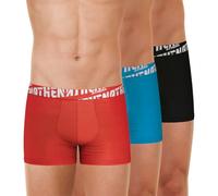 Lot de 3 boxers homme Easy Sport Athena rouge en coton L