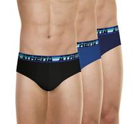 Athena Homme Full Stretch Lh42 Slips, Noir/Bleu/Marine, 3XL EU