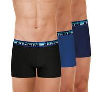 Athena Homme Coton sous-vêtement, Noir/Bleu/Marine, L EU