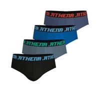 Lot de 4 slips homme My Petits Prix Athena multicolore en coton Multicolore L