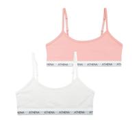 Athena - Lot de 2 Brassières Fille - Coton Modal Ultra Doux - Label Oeko-TEX® Standard 100