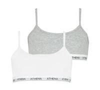 Athena - Lot de 2 Brassières Fille - Coton Modal Ultra Doux - Label Oeko-TEX® Standard 100