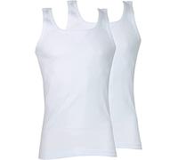 Athena - Lot de 2 Débardeurs Homme - 100% Coton Bio - Label OEKO-TEX® standard 100 - Maillots de Corps Hypoallergéniques, Sans Couture Côté