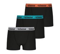 Athena - Lot de 3 Boxers Garçon Ecopack Trio Choc - Doux et Extensible - Coton Stretch - Label Oeko-TEX® Standard 100
