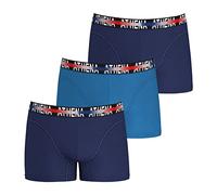 Lot de 3 boxers homme Endurance 24h Bleu en coton