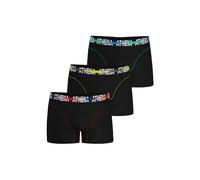 Lot de 3 boxers homme Endurance 24h Noir en coton