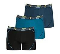 Athena - Lot de 3 Boxers Longs Homme Athena Sport Training Dry - Microfibre Ultra Extensible Respirante, Séchage Rapide - Label Oeko-TEX
