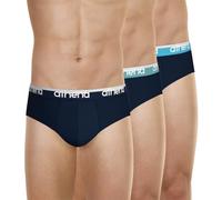 Athena - Lot de 3 Slips Homme Easy Bio - Coton Bio - Label GOTS® et Label Oeko-TEX® Standard 100- Coupe Ergonomique -