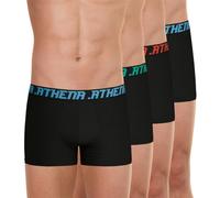 Boxers hommes Athena MY PETITS PRIX Pack de 4 Noir EU L