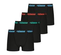 Athena - Lot de 4 Boxers Garçon My Petit Prix - Qualité et Confort - Coton Stretch Respirant - Label Oeko-TEX® Standard 100
