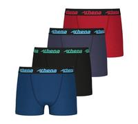 Athena - Lot de 4 Boxers Garçon My Petit Prix - Qualité et Confort - Coton Stretch Respirant - Label Oeko-TEX® Standard 100