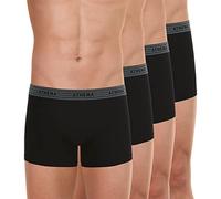 Boxers hommes Athena BASIC COTON X4 Noir EU M