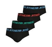 Athena - Lot de 4 Slips Homme My Petit Prix - Coton Stretch - Label Oeko-TEX® Standard 100