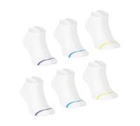 Athena - Lot de 6 Paires Socquettes Homme Training Dry - Coton et Polyester, Maille Fine et Douce - Anti-irritation et frottement -Label OEKO-TEX® Standard 100