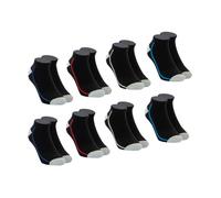 Athena - Lot de 8 Paires de Socquettes Homme Sport Endurance 24h- Coton et Polyester, Maille Fine et Douce - Anti-odeur et Antichoc - Label OEKO-TEX® Standard 100