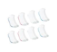 Athena - Lot de 8 Paires de Socquettes Homme Sport Endurance 24h- Coton et Polyester, Maille Fine et Douce - Anti-odeur et Antichoc - Label OEKO-TEX® Standard 100