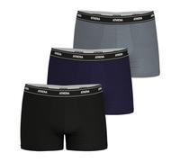 ATHENA My Petit Prix Boxers Lot de 3, Noir-Marine-Gris