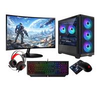 VENTUM PC Gaming Ryzen 7 5700X - RAM 32Go - RTX 5060Ti - SSD 1To M.2 - WIFI - 27" - Windows 11 Pro