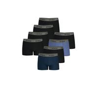 Athena Promo Basic Coton 8A71 Boxer, Noir/Bleu/Noir/Bleu/Noir (Black), 8/4XL (Lot de 8) Homme