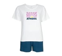 Athena - Pyjama Court Femme - Easy Coton - 100% Coton - Col Rond - Gaze de Coton