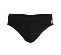 Athena - Slip de Bain pour Homme Traveler - Doublé, Cordon de Serrage, Sérigraphie Écusson Hanche - Coupe Classique Ergonomique - Noir, 6 (2XL)