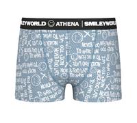 Athena SmileyWorld Boxer Garçon - Imprimé - Confort Quotidien