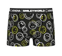 Athena SmileyWorld Boxer Garçon - Imprimé - Confort Quotidien