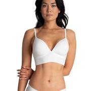 Athena - Soutien-Gorge Bustier Femme Easy Seconde Peau - Soutien-Gorge à Coques sans Armatures, Microfibre Ultra Stretch - Label Oeko-TEX - Café Latte, 4 (M), Naturel, S