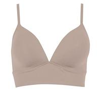 Athena - Soutien-Gorge Bustier Femme Easy Seconde Peau - Soutien-Gorge à Coques sans Armatures, Microfibre Ultra Stretch - Label Oeko-TEX - Café Latte, 3 (S)