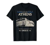 Athènes Acropole Voyage Vintage T-Shirt