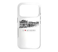 Athènes Acropolis Vintage Skyline Grèce I Love Athens Coque pour iPhone 17 Pro