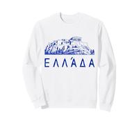 Athènes Grèce Acropole 'Grèce' en Vacances en Langue Grecque Sweatshirt